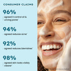 Hyphen By Kriti Sanon Clarifying Acne Cleanser With 2% Salicylic Acid, Anti-Acne Face Wash For Oil Control | Grocsy