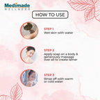 Medimade Wellness Pink Rose Premium Soap | Grocsy