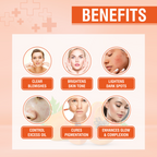 Nuerma Science Papaya Foaming Face Wash | Brightens Skin Tone & Clears Blemishes | Grocsy