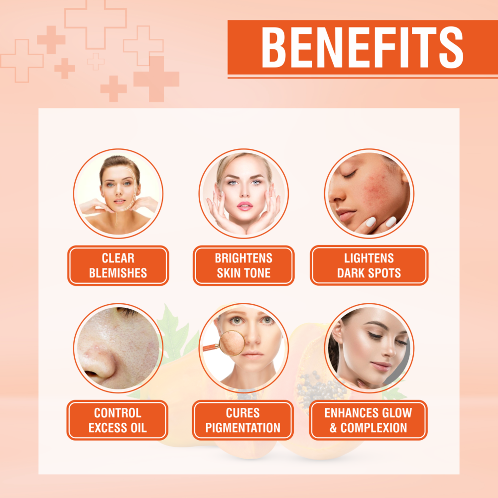 Nuerma Science Papaya Foaming Face Wash | Brightens Skin Tone & Clears Blemishes | Grocsy