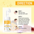 Nuerma Science Ubtan Foaming Face Wash | To Gently Exfoliate & Boost Youthful Skin | Grocsy