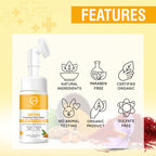 Nuerma Science Ubtan Foaming Face Wash | To Gently Exfoliate & Boost Youthful Skin | Grocsy