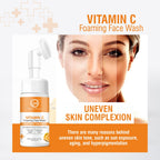 Nuerma Science Vitamin C Foaming Face Wash | To Enhance Skin Glow & Reduce Pigmentation | Grocsy
