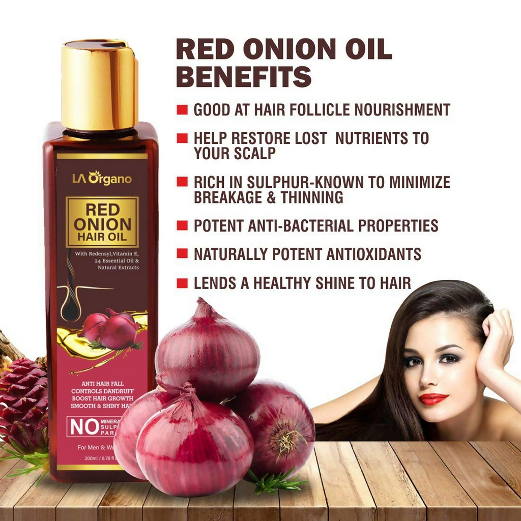 LA Organo Moroccan Multi-Purpose Hair Growth Oils Combo | Grocsy