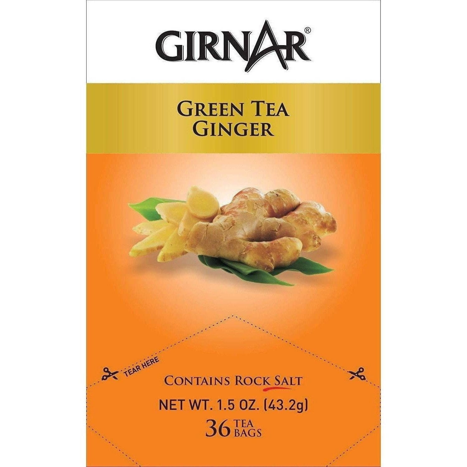 Girnar Green Tea Ginger | Grocsy