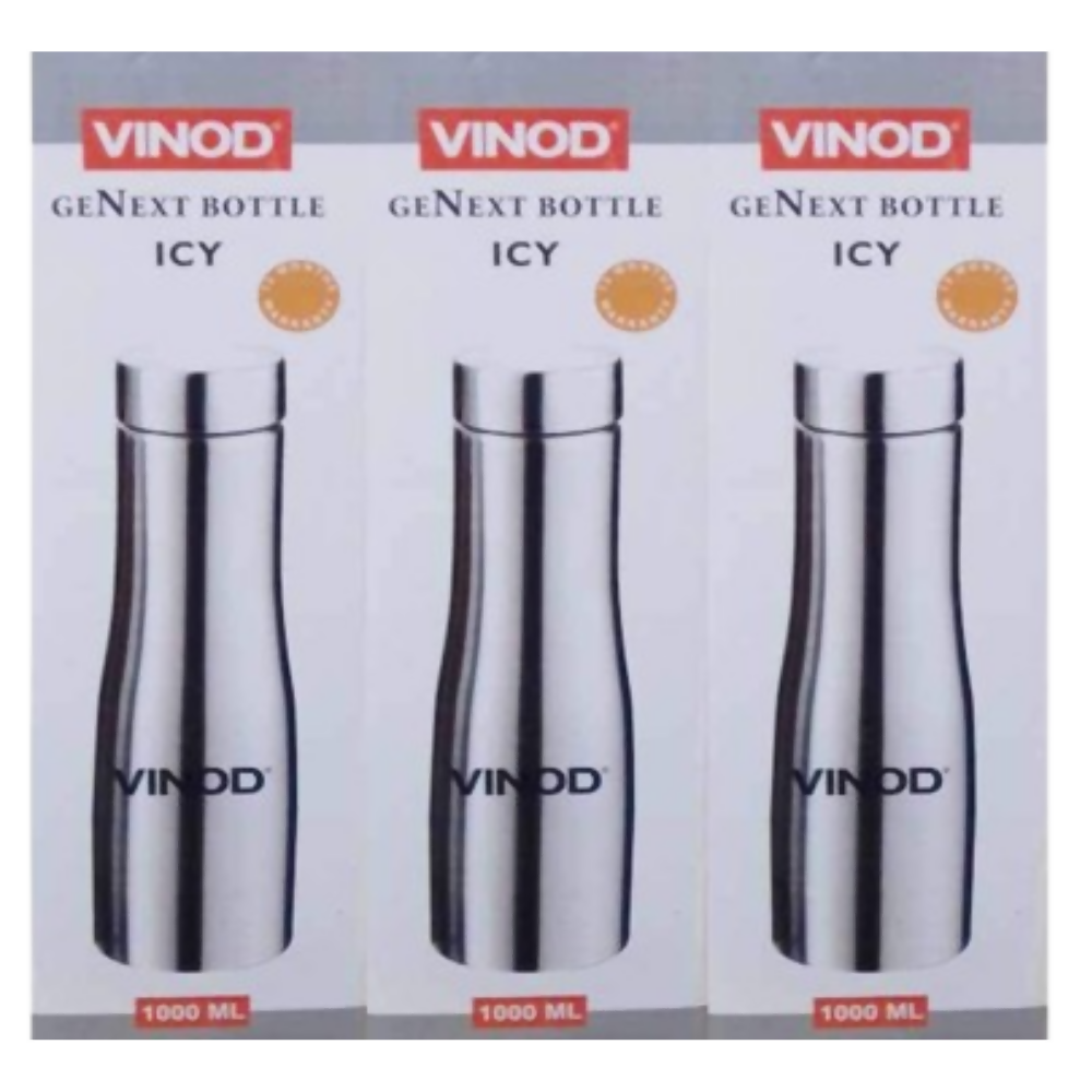 Vinod ICY Stainless Steel Fridge Bottle | Grocsy