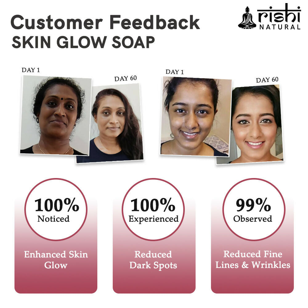 Rishi Natural Skin Glow Soap | Grocsy