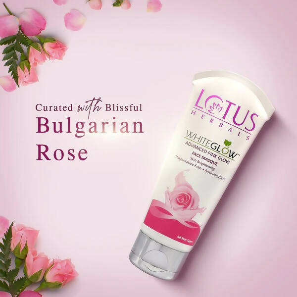 Lotus Herbals Whiteglow Advanced Pink Glow Face Masque | Grocsy
