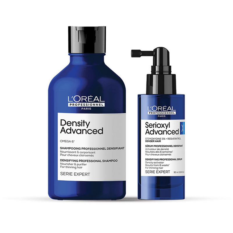 L'Oreal Professionnel Density Activator Regime With Density Advanced Shampoo & Serioxyl Advanced | Grocsy