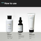 Minimalist Anti-Pigmentation Kit, Skin Care Routine Kit For Women & Men | Grocsy