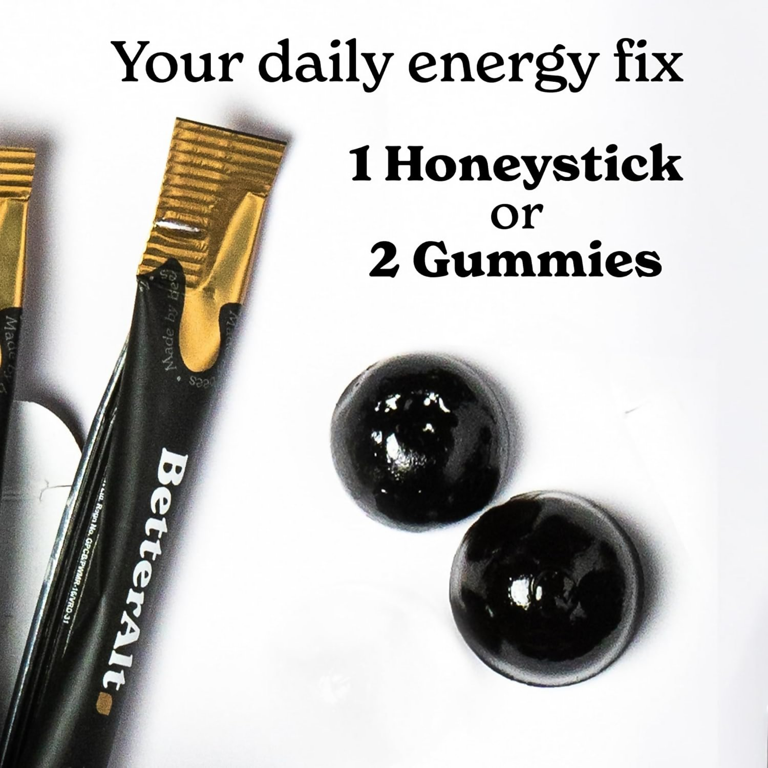Better Alt Ultimate Power Up Duo Sj Gummies + Sj Gold+ Honey Sticks Combo | Grocsy