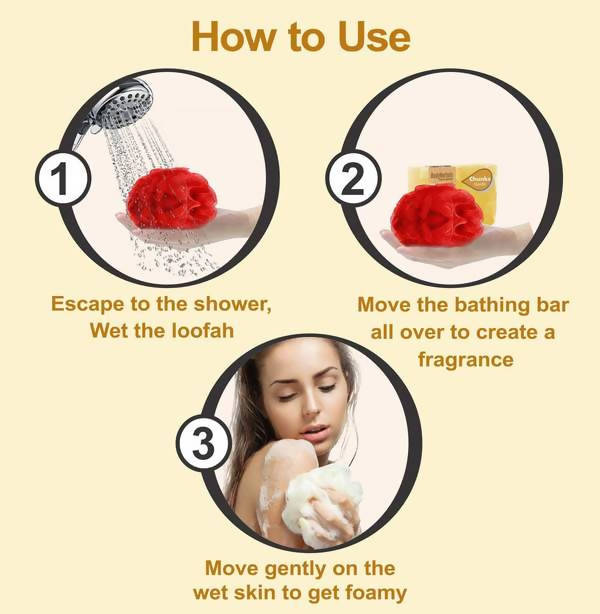 Bodyherbals Glow, Sandal & Turmeric Bathing Bar | Grocsy
