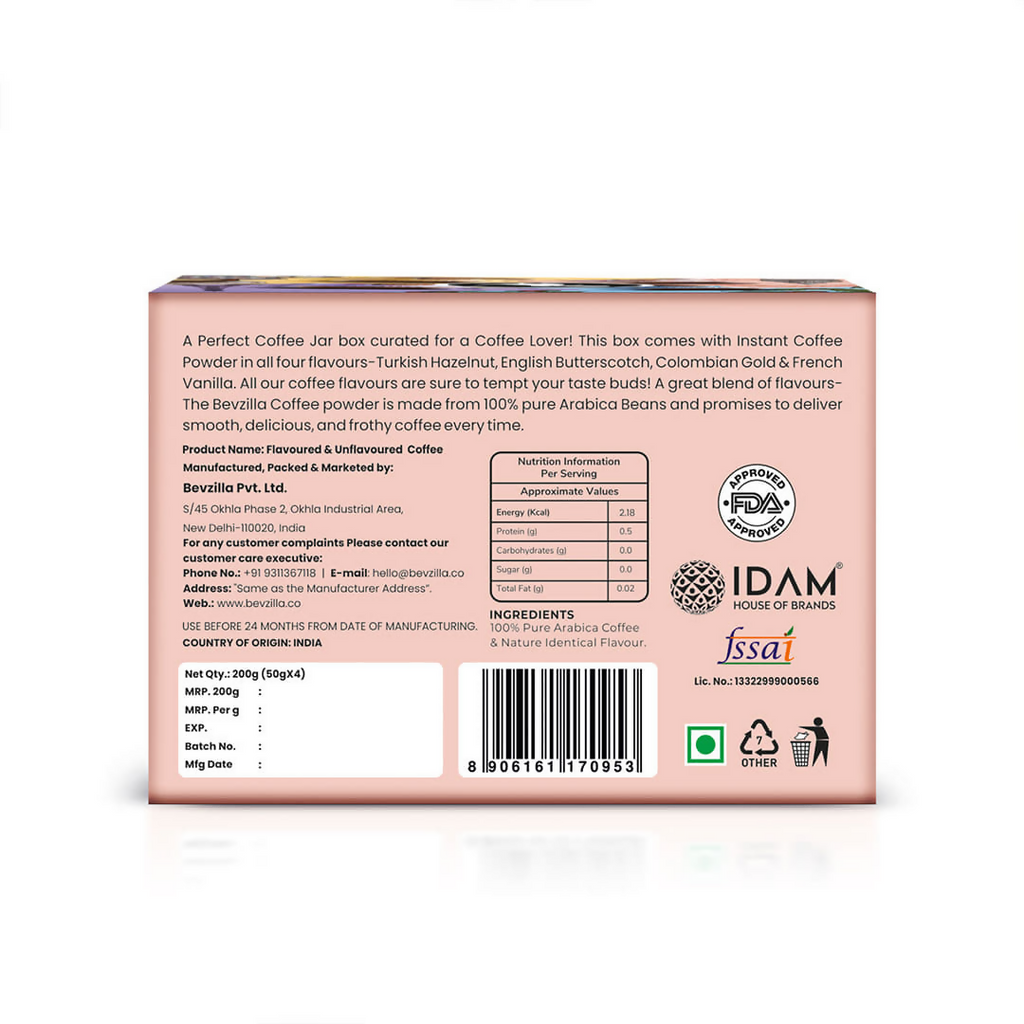 Bevzilla Coffee Powder Combo | Grocsy