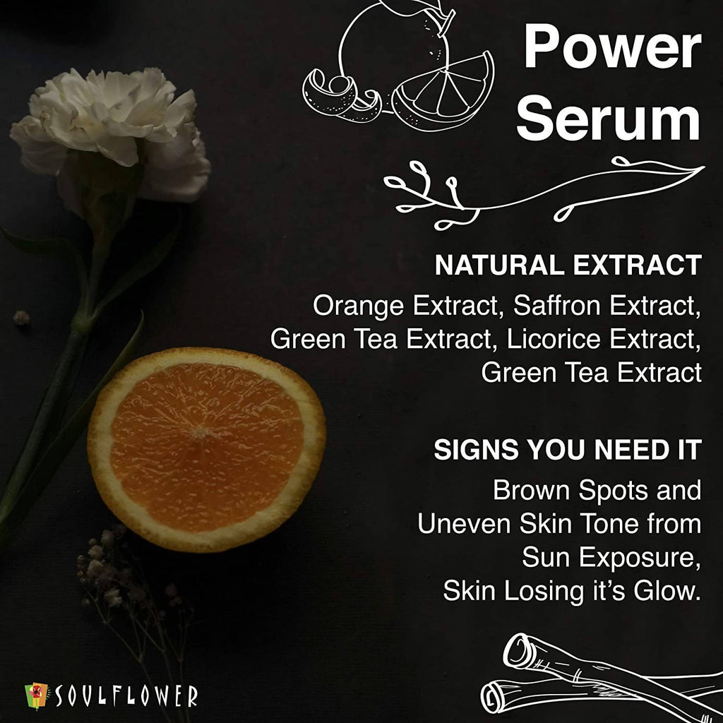 Soulflower Herbal Vitamin C Power Serum | Grocsy