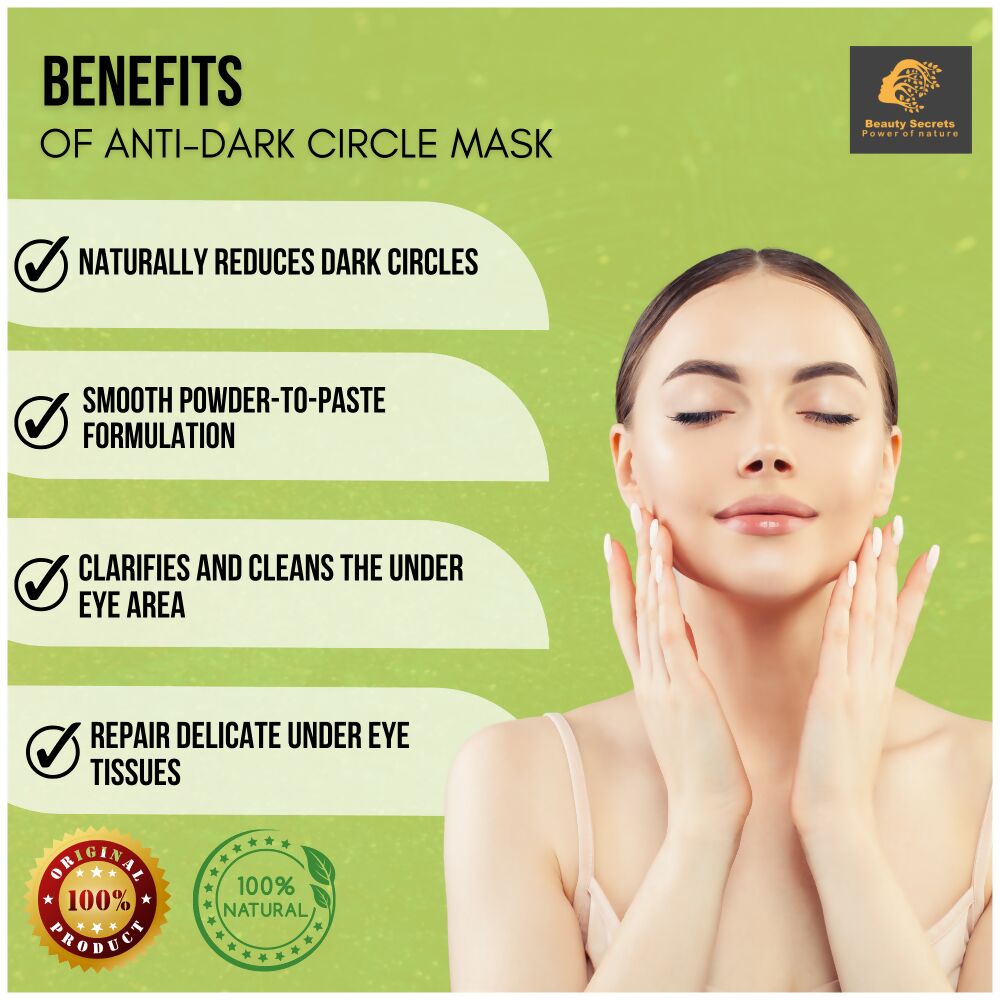 Beauty Secrets Sunayana Anti Dark Circle Face Mask | Grocsy