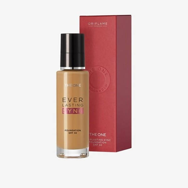 Oriflame The One Everlasting Sync Foundation - Golden Beige Warm | Grocsy
