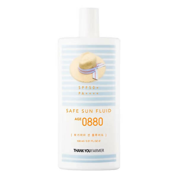 Thank You Farmer Safe Sun Fluid Age 0880 SPF50+ | Grocsy