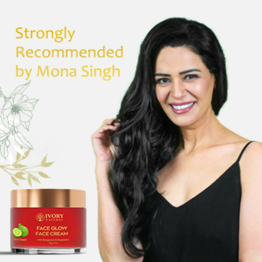 Ivory Natural Face Glow Cream For Skin Glow With Moisture And Luminosity | Grocsy
