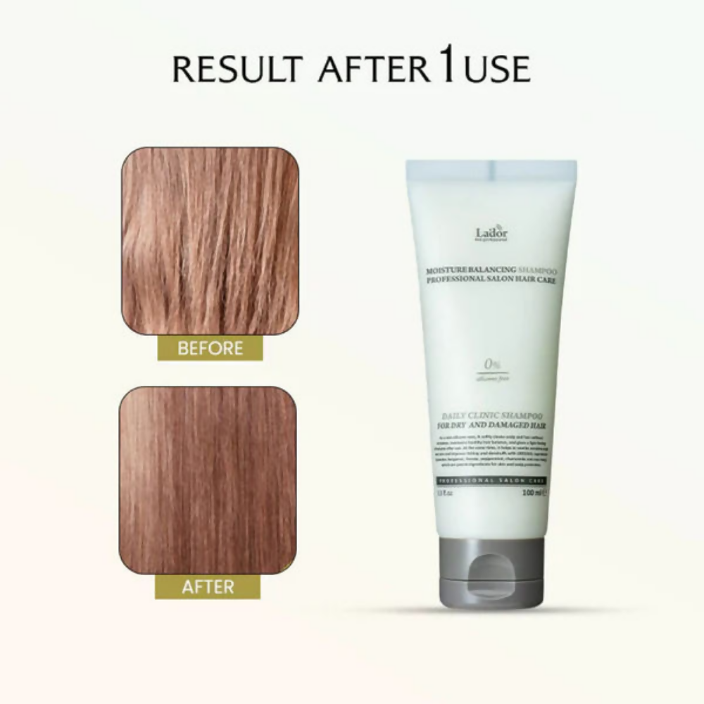La'dor Korean Moisture Balancing Shampoo for Sensitive Scalp & Dry Hair, Vegan, Paraben Free | Grocsy
