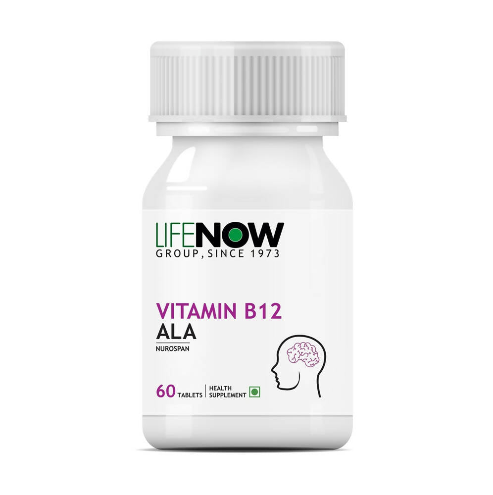 Lifenow Vitamin B12 ALA Tablets | Grocsy