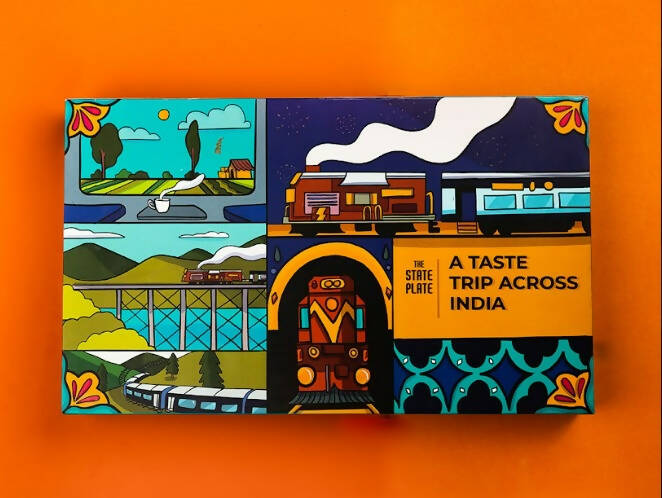 The State Plate Diwali Premium Gift Box - A Taste Trip Across India | Grocsy