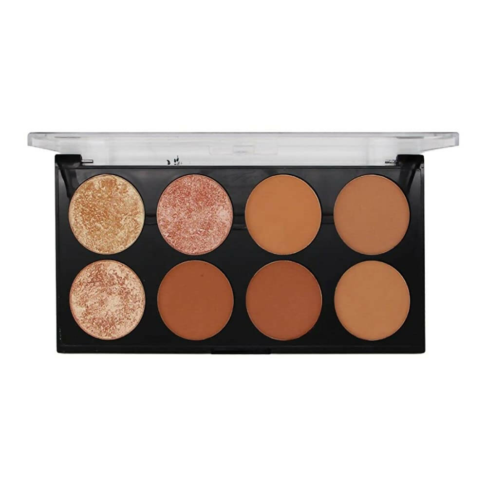 Fashion Colour Pro HD Contour & Highlighter Palette-Shade 01 | Grocsy