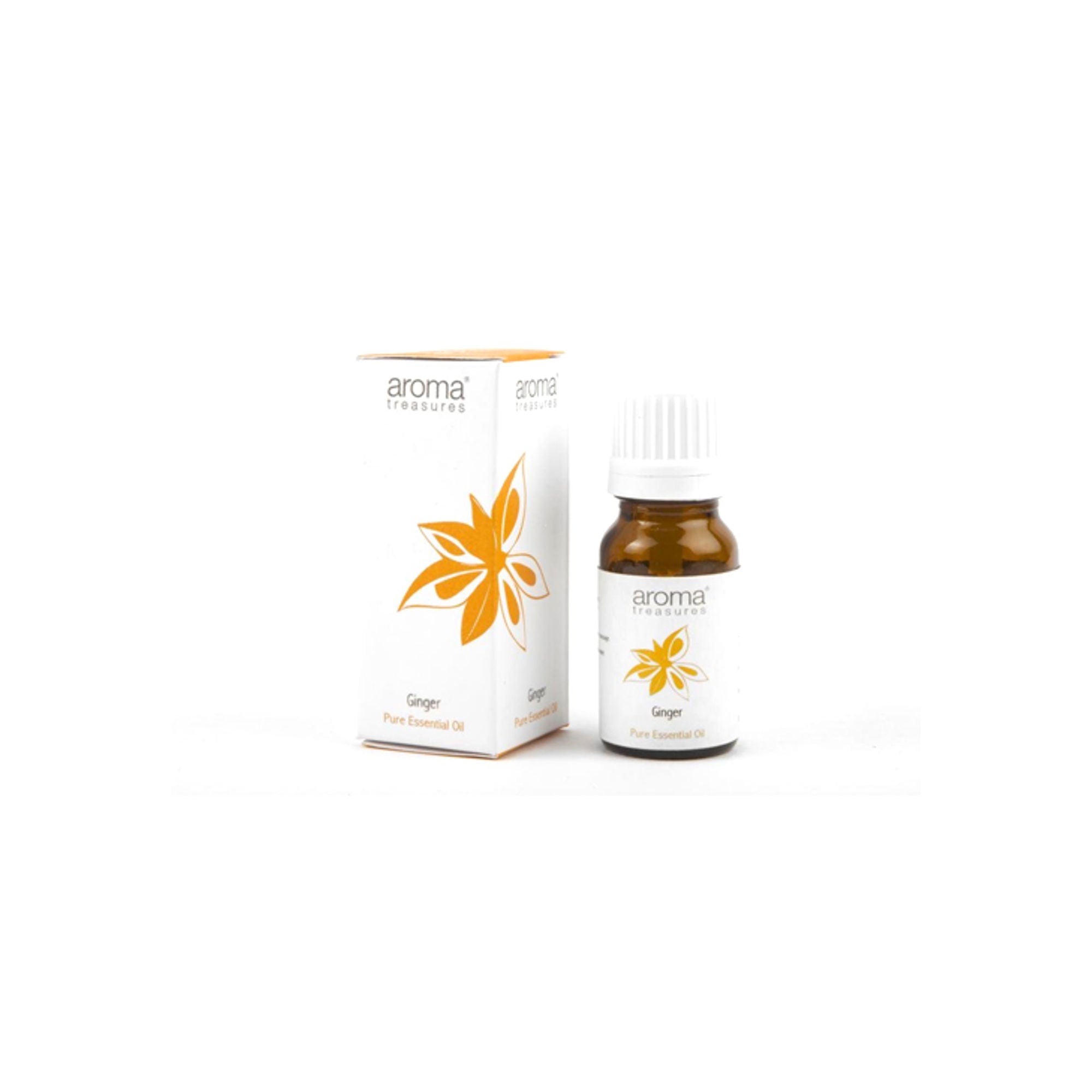 Aroma Treasures Ginger Pure Essential Oil | Grocsy