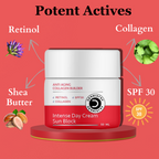 Dermistry Anti Aging Collagen Builder SPF30 Retinol Hyaluronic Acid Nourishing Age Protect Day Cream | Grocsy