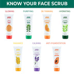 Nykaa Naturals Tea Tree & Neem Detox Face Scrub For Purifying, Acne Control & Clear Skin Glow - Tea Tree & Neem | Grocsy