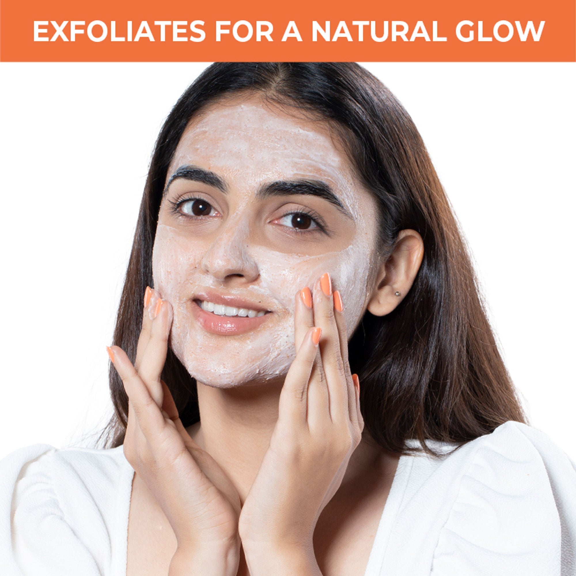 Nykaa Naturals Tea Tree & Neem Detox Face Scrub For Purifying, Acne Control & Clear Skin Glow - Papaya & Amla | Grocsy