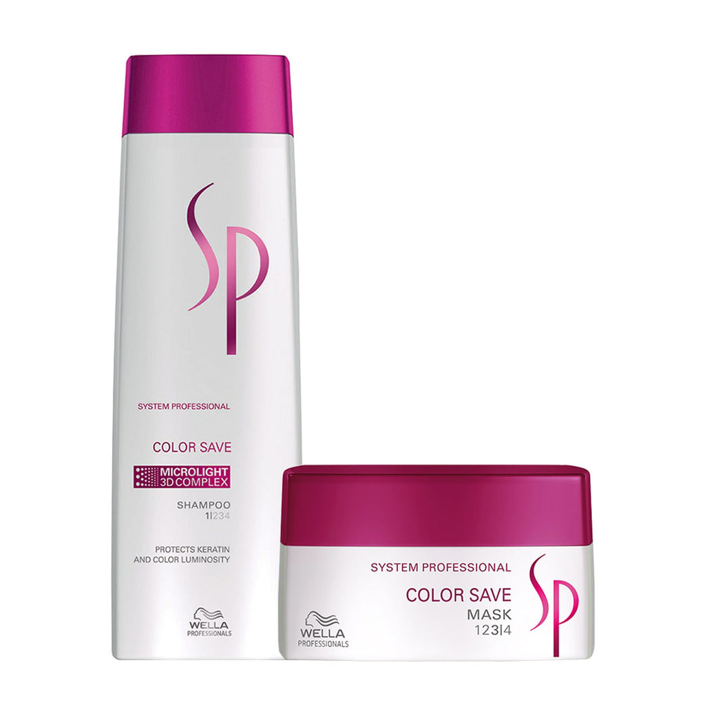 System Professional Color Save Shampoo and Mask Combo | Grocsy