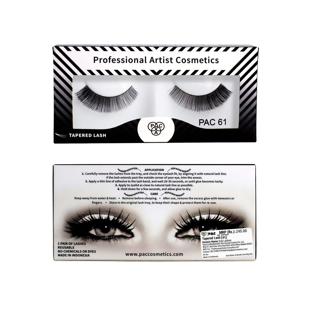 PAC Studio Tapered Lash - 61 | Grocsy