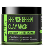 Matra French Green Clay Mask With Green Tea & Rice Enzymes | Grocsy