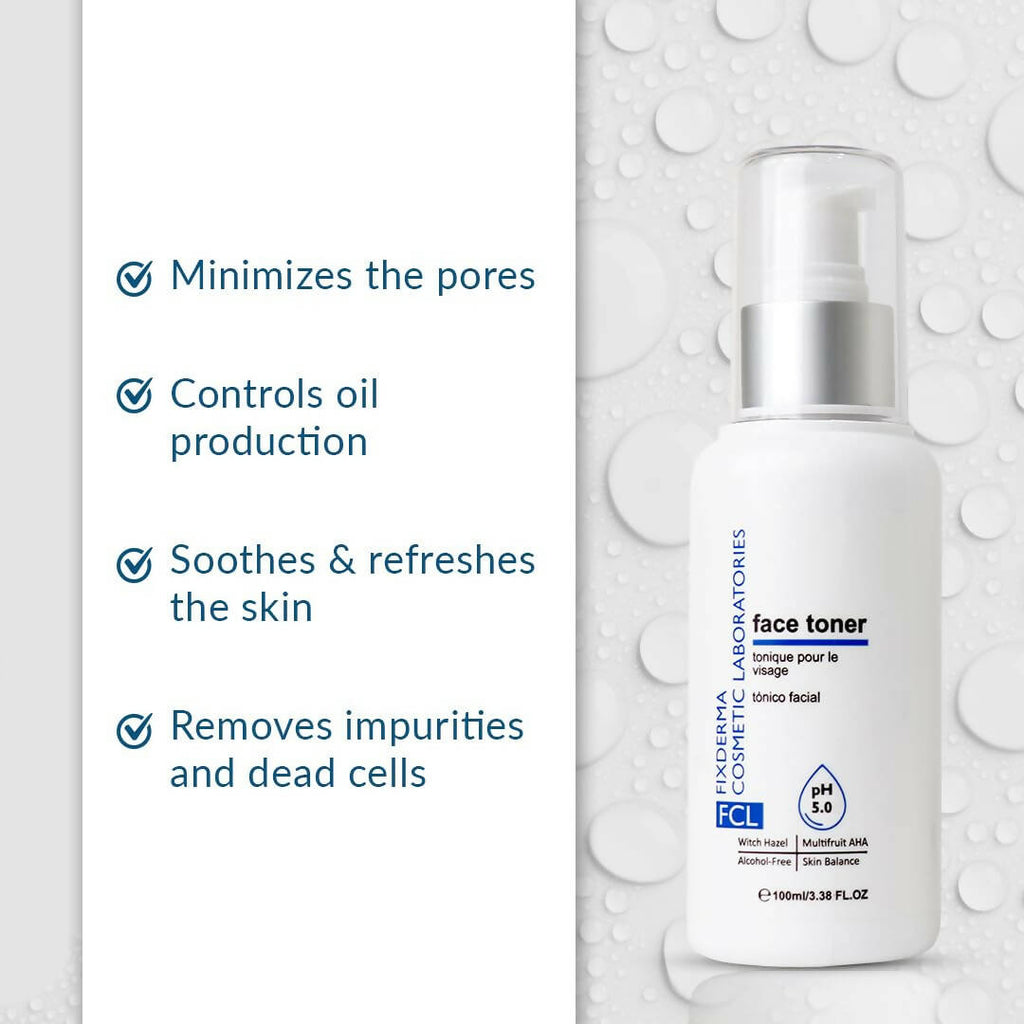 FCL Face Toner | Refreshes Skin, Minimizes Pores | Grocsy