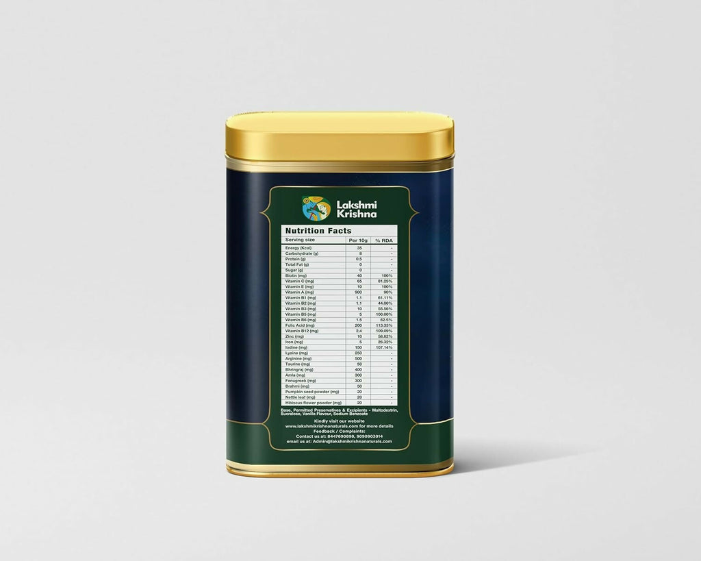 Lakshmi Krishna Naturals Hairgro Nutrition Mix Powder | Grocsy