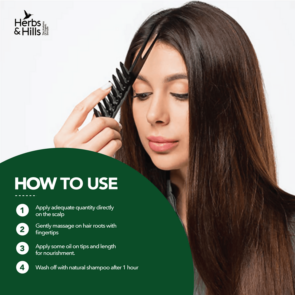 Herbs & Hills Daily Care Hair Oil | Grocsy