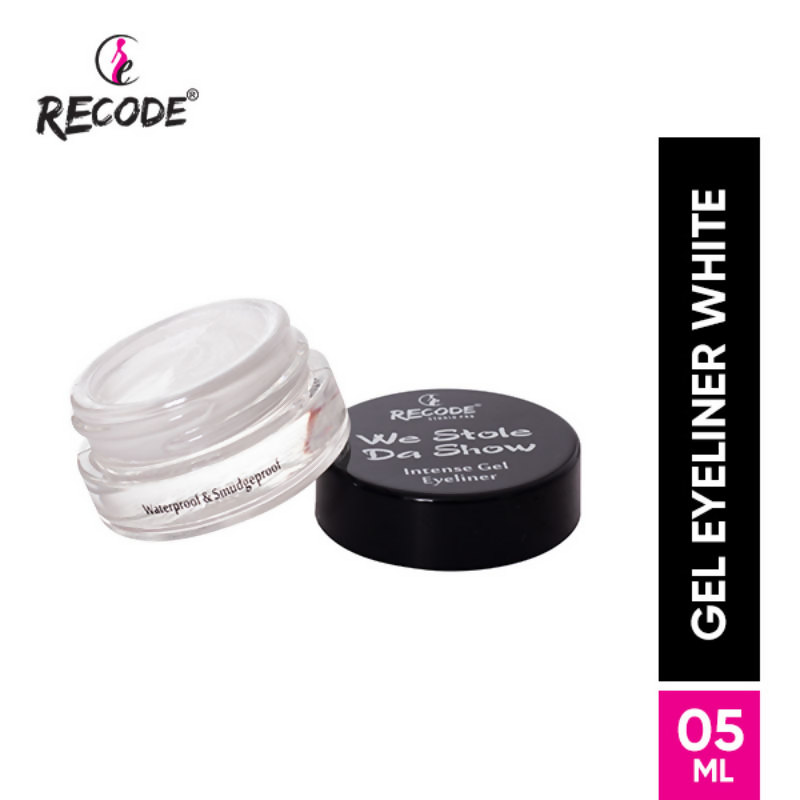 Recode Gel Eyeliner - White | Grocsy