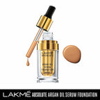 Lakme Absolute Argan Oil Serum Foundation SPF 45 | Grocsy