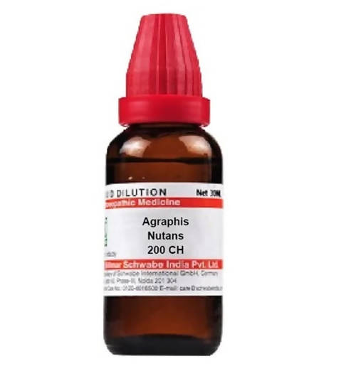 Dr. Willmar Schwabe India Agraphis Nutans Dilution | Grocsy