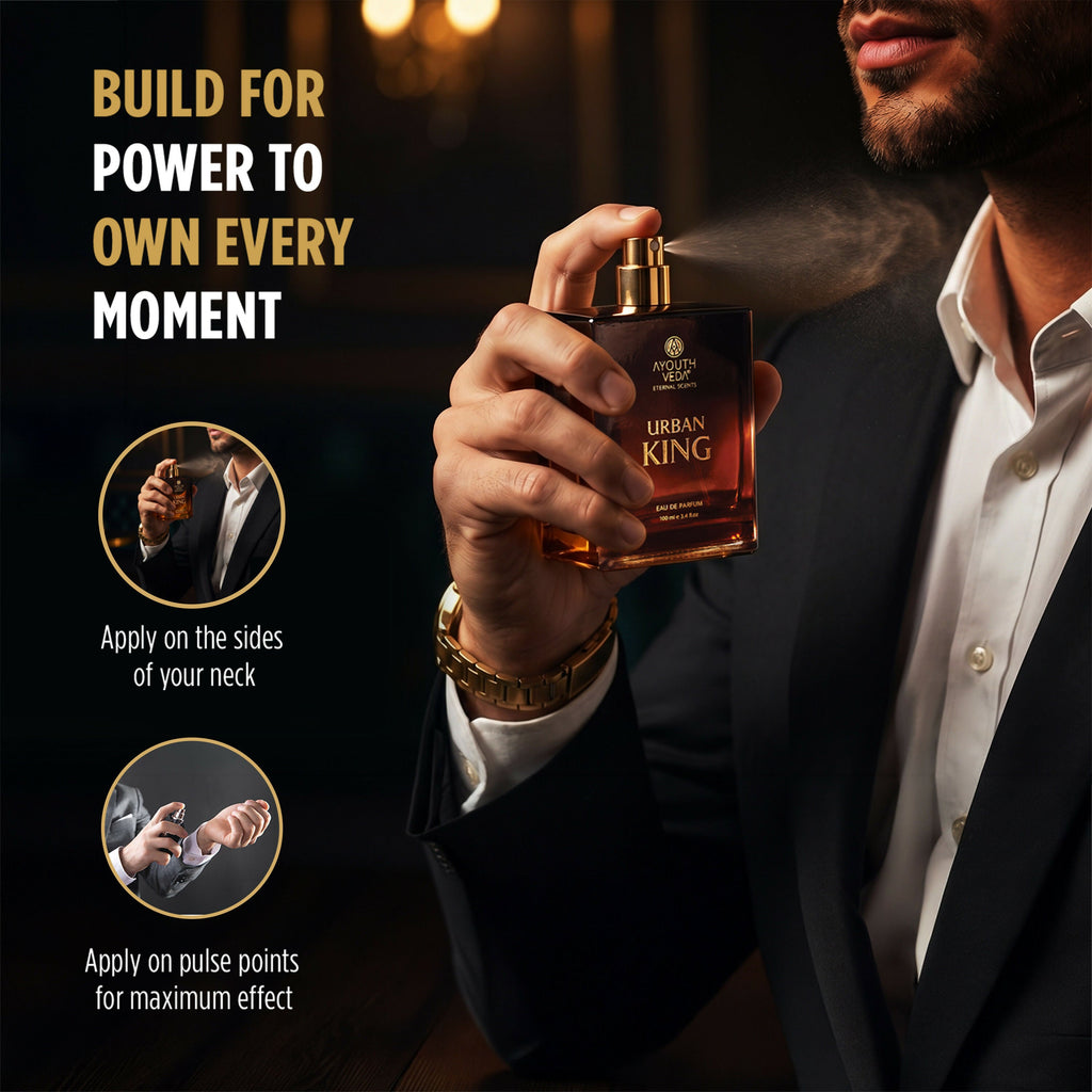 Ayouthveda Urban King Eau De Parfum for Men | Grocsy