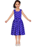 Asmaani Kids Party Wear Stylish Dresses, Perfect for Parties, Functions & Vacations - Blue | Grocsy