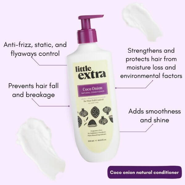 Little Extra Coco Onion Natural Conditioner for Hair Fall Control | Grocsy