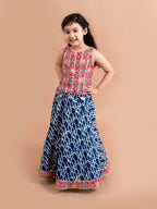 Joban Fashion Girl's Multi Color Lehenga Choli | Grocsy