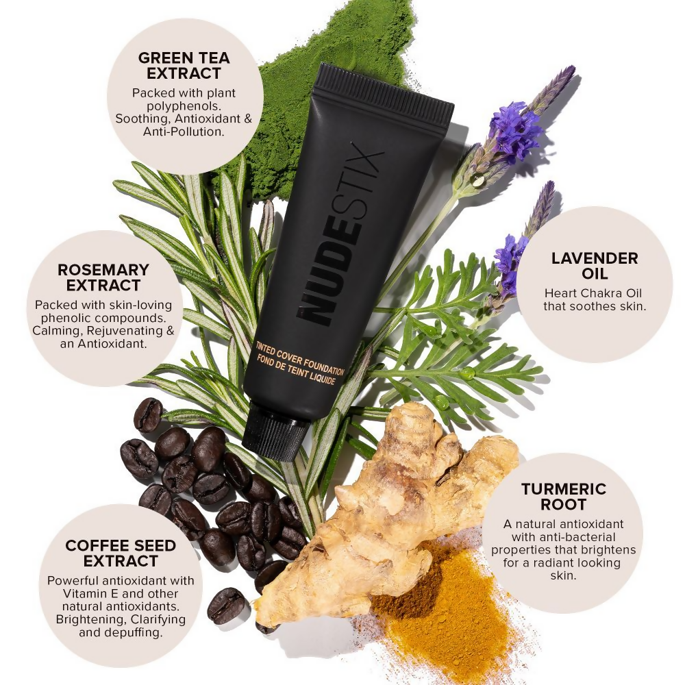 Nudestix Tinted Cover Foundation - Nude 7 | Grocsy