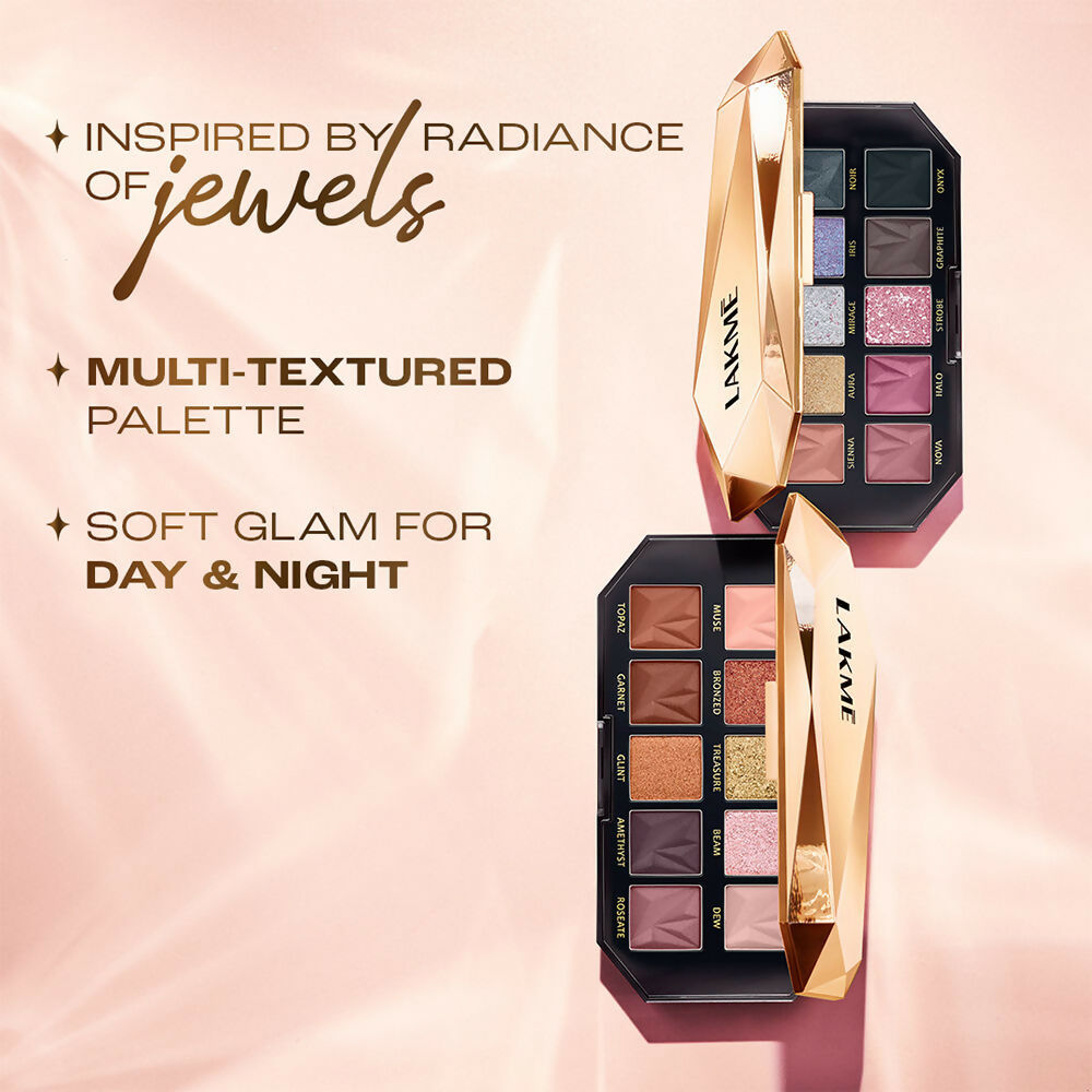 Lakme Be-jewel Multichrome Eyeshadow - Gilded Glow | Grocsy