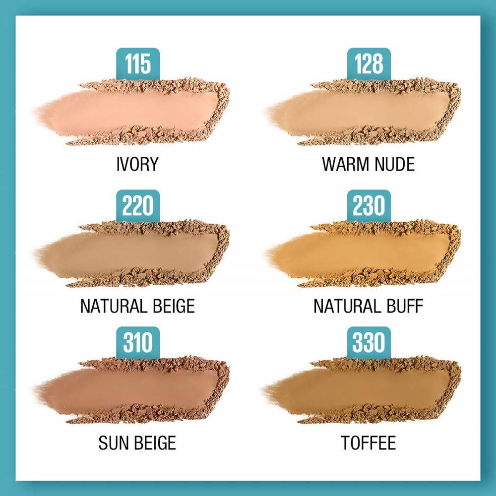 Maybelline New York Fit Me 12Hr Oil Control Compact, 115 Ivory (8 Gm) | Grocsy