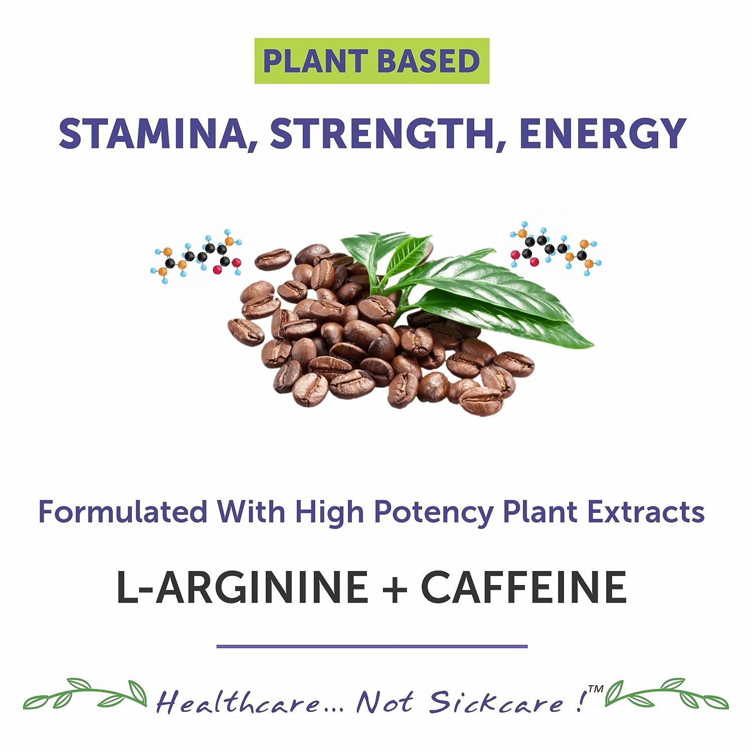Bliss Welness L-Arginine Caffeine Tablets | Grocsy
