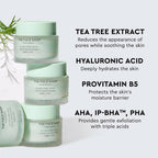 The Face Shop Tea Tree Pore Cream For Oily & Acne Prone Skin - Korean Skincare | Grocsy