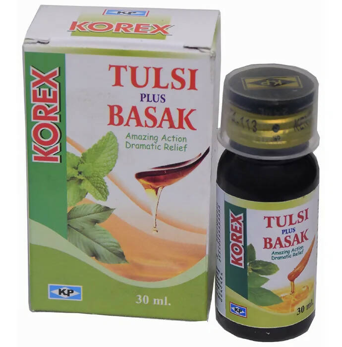 Kent Pharma Korex Tulsi Plus Basak | Grocsy