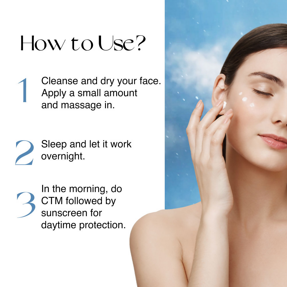 Nourish Mantra Urban Rani Face Night Glow Cream Youth Preserve with Retinol | Grocsy